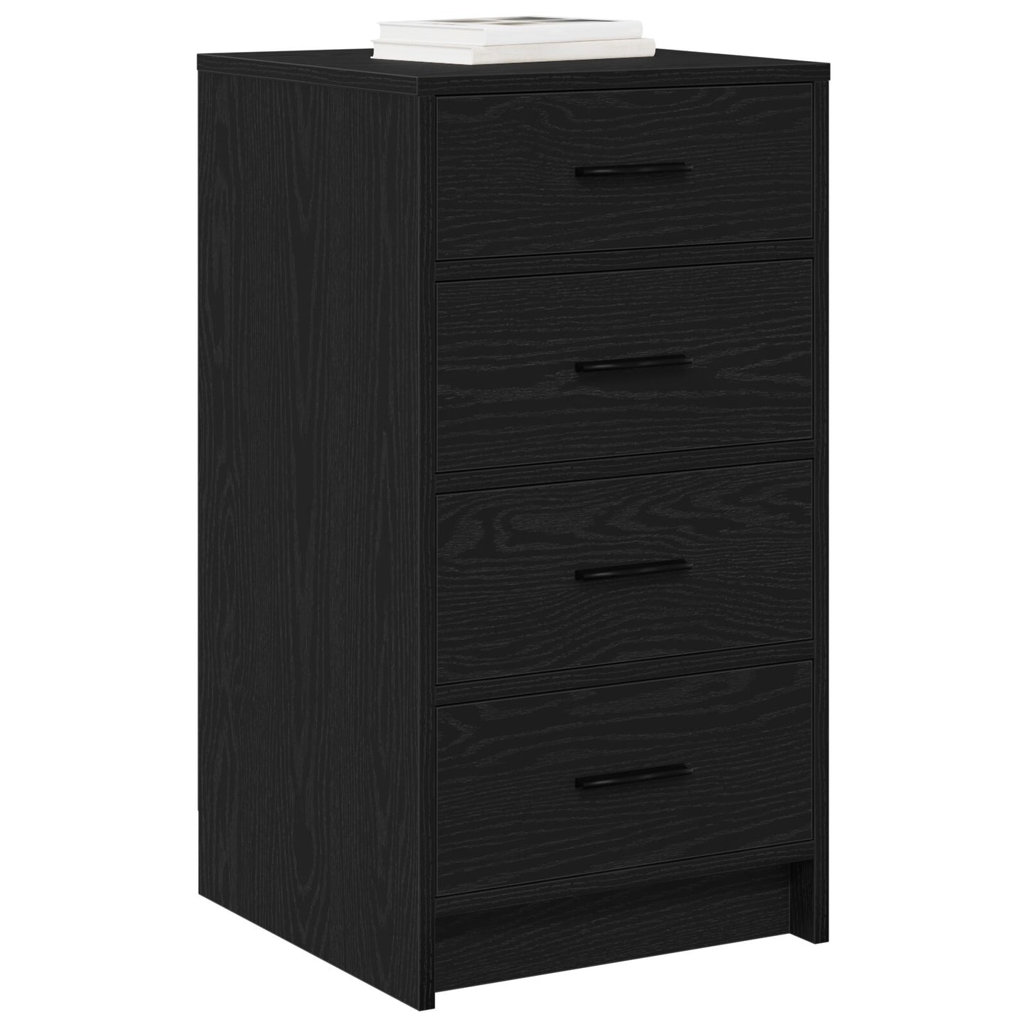 Dressoir 40X41X75 Cm Gefabriceerd Hout Zwart eiken