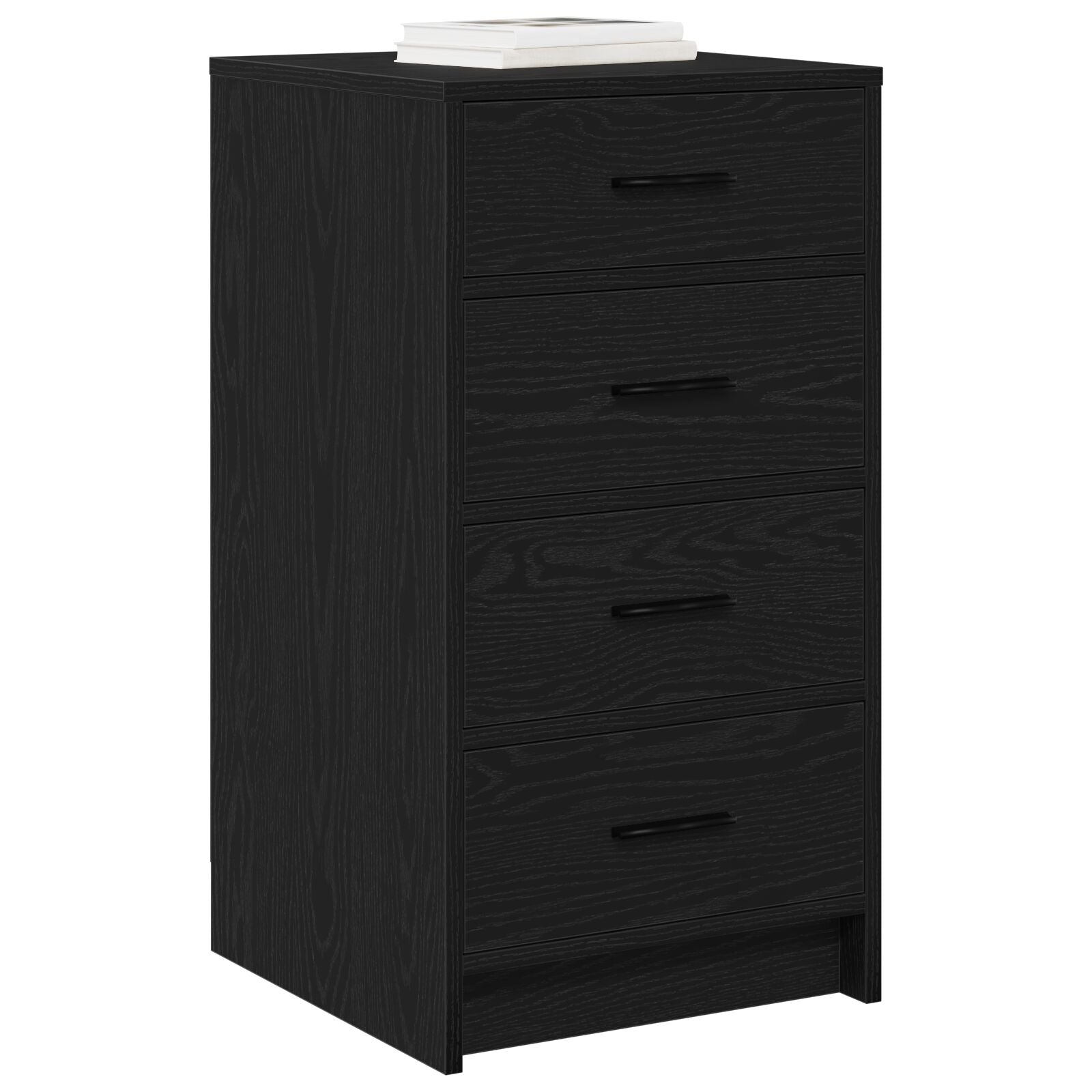 Dressoir 40X41X75 Cm Gefabriceerd Hout Zwart eiken