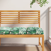 Cushions Leaf 2 pcs Leaf Pattern 40 x 40 x 8 cm Oxford Fabric