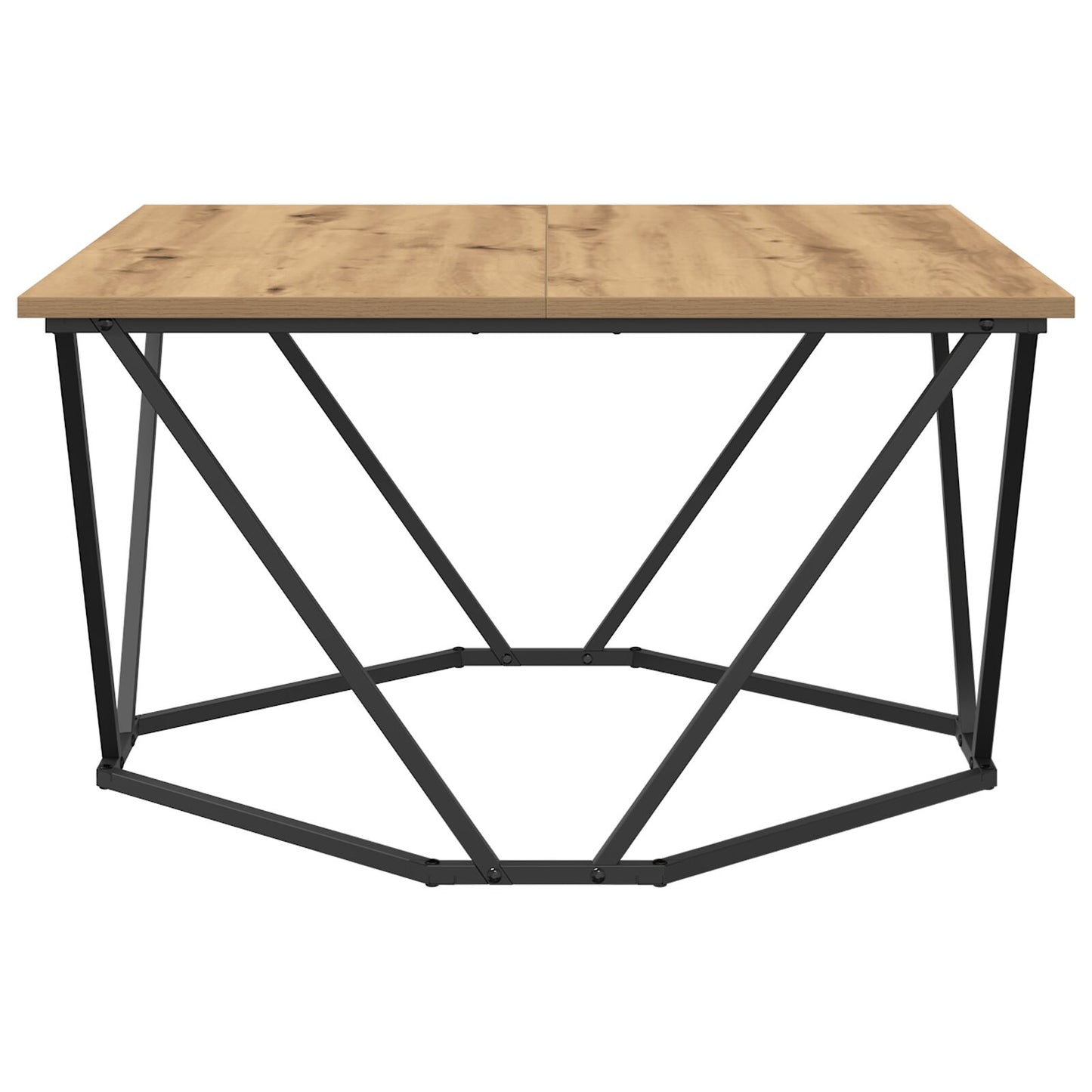 Salontafel 80X80X45 Cm Geengineerd Hout Artisan eiken