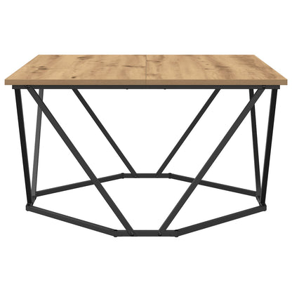 Salontafel 80X80X45 Cm Geengineerd Hout Artisan eiken