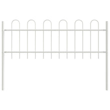 Tuinhek Staal 170 X 60 Cm Duurzaam Tuinhekkenpaneel Wit 0.6 m 1.7 m