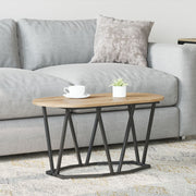 Salontafel eiken 80x40x40.5 cm