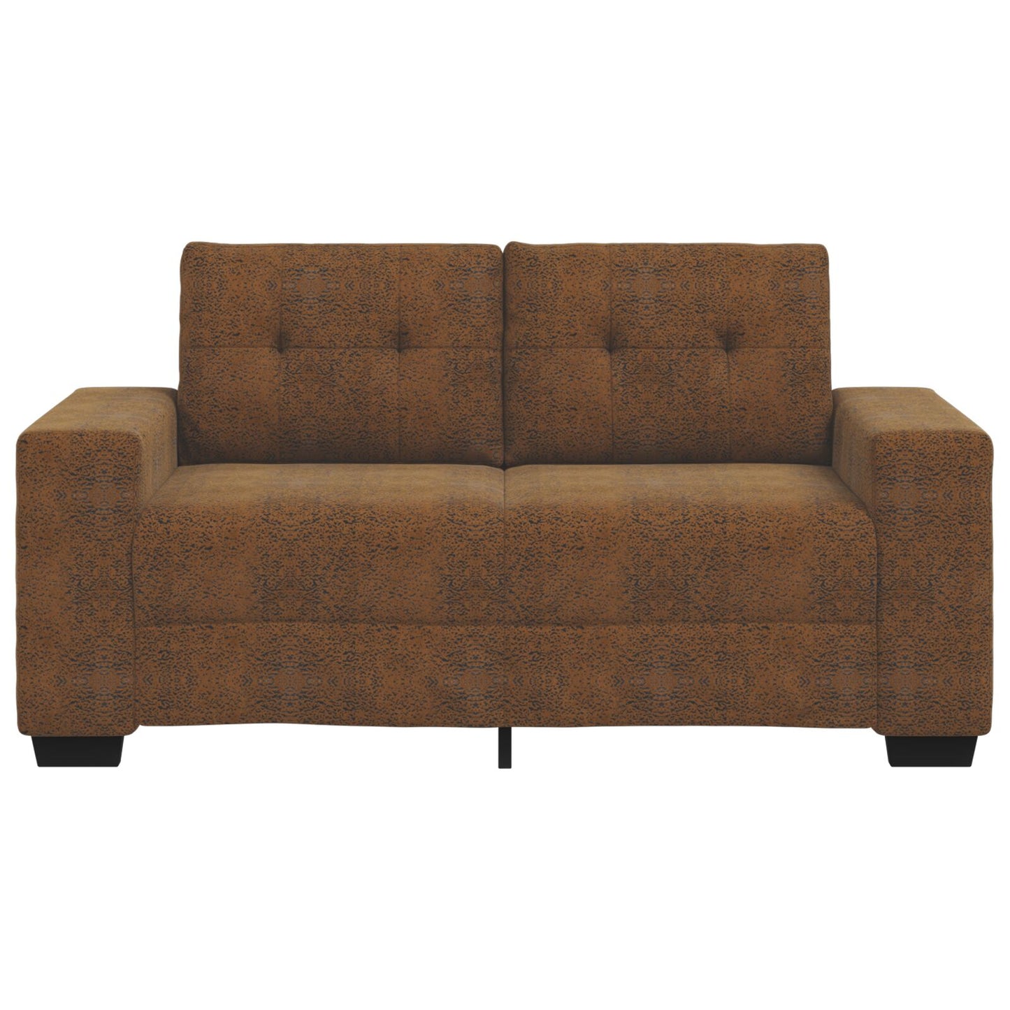 Loveseat Sofa Kunstleer Bruin 120 cm 120 cm