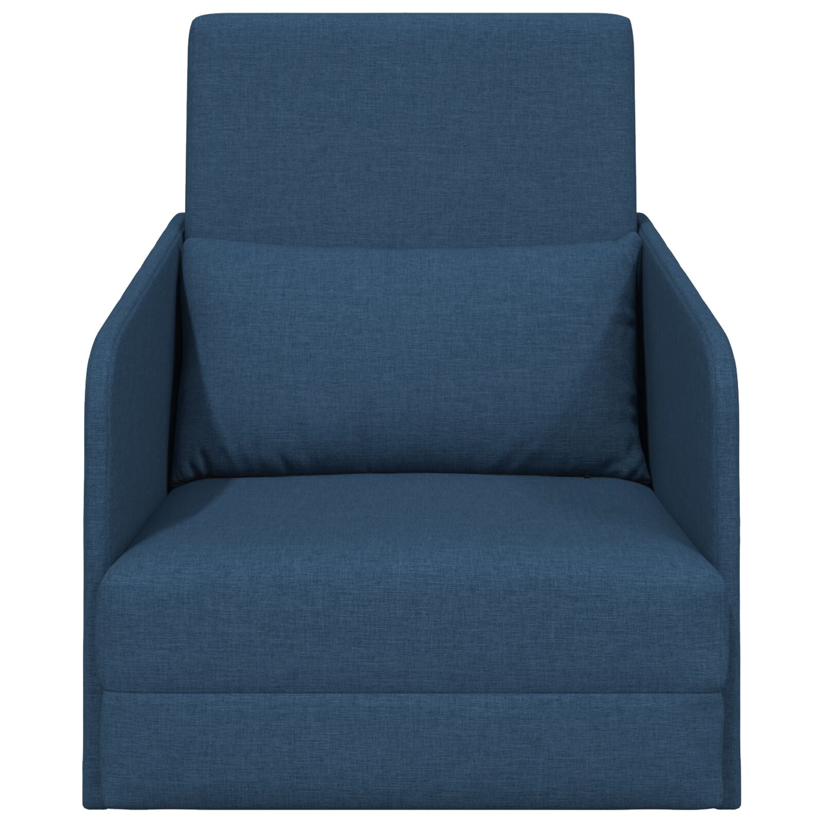 Vloer Sofa Bed 2-In-1 65X80X83 Cm Stof Blauw