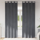 Verduisterende gordijnen 2 stuks 140x260 cm lichtgrijs