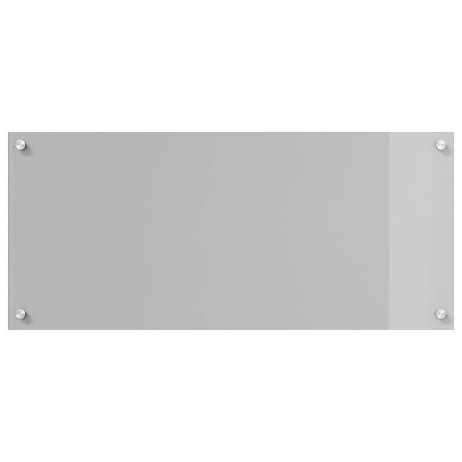 Keuken Achterwand 90X40X0,6 Cm Gehard Glas Lichtgrijs 90 x 40 cm