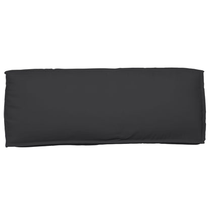 Pallet Kussen Voor Rugleuning 120X40X12 Cm Oxford Stof Zwart