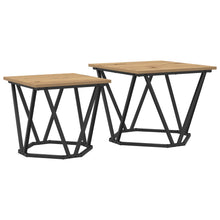 Salontafel Ijzer Pb Eiken