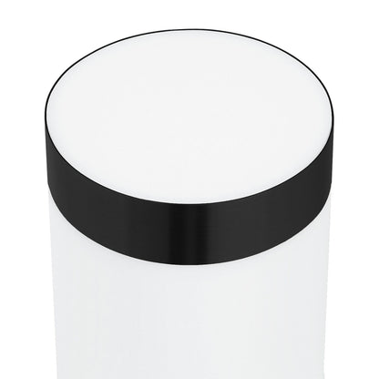Buiten Wandlamp Rvs Ip44 1 Zwart zonder sensor