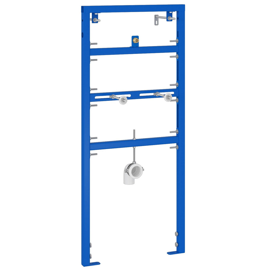 Badkameraccessoire Bevestigingen Blauw Staal 50 X 17,5 X 139 Cm voor urinoirsysteem