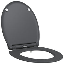 Quick Release Toiletbril Met Soft Close Duroplast Anthraciet