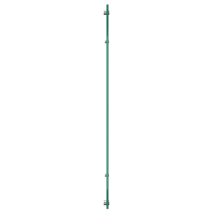 Keuken Achterwand 120X60X0,6 Cm Gehard Glas Lichtgrijs 120 x 60 cm