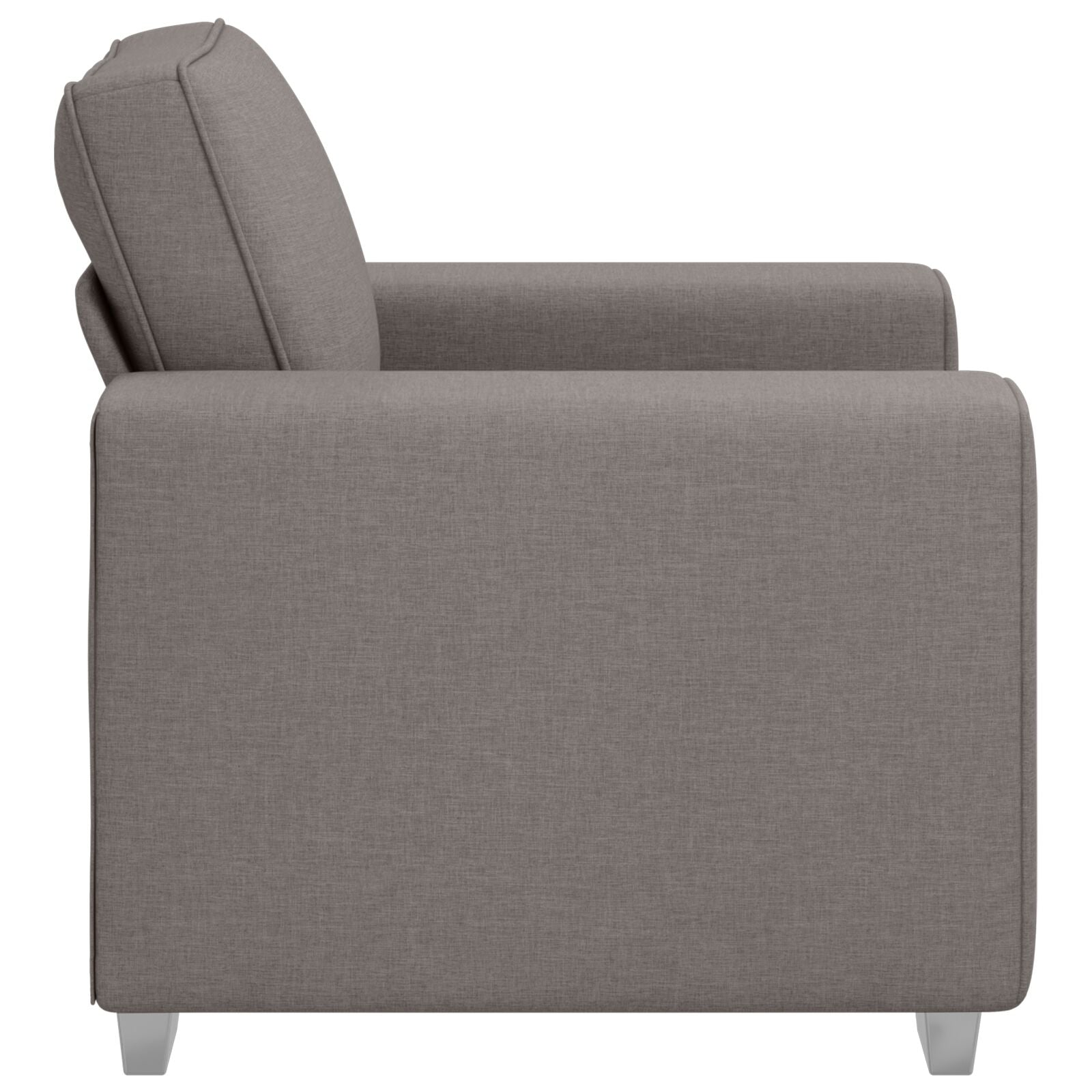 Fauteuil In - Stof Taupe 59 cm