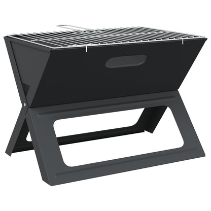 Kool Bbq Grill - Inklapbaar, Zwart, 46 X 30 X 31 Cm, Gemaakt Van Staal
