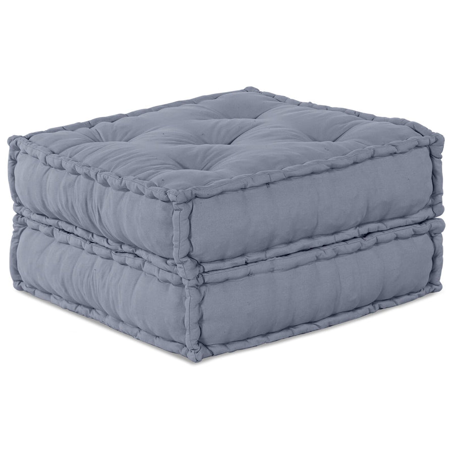 Modulaire Poef 70X70X36 Stof Grijs 70 x 70 x 36 cm Lounge sofa