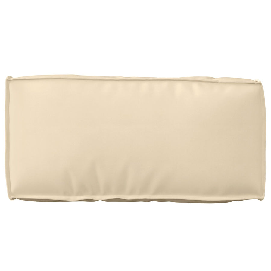 Palletkussen Voor Rugsteun 80X40X12 Cm Oxford Stof Beige