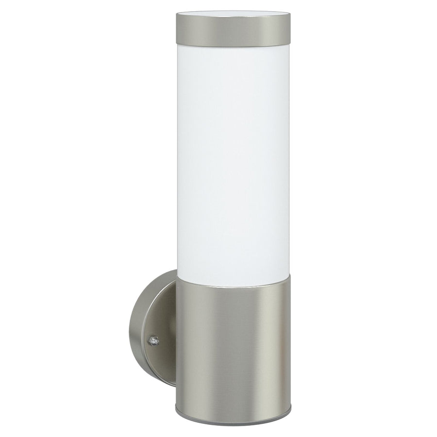 Buitenwandlamp Rvs Ip44 1 Zilver zonder sensor