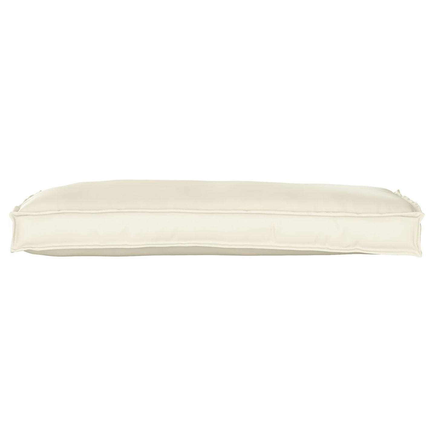 Pallet Kussen Voor Bank 100X40X8 Cm Oxford Stof Crème