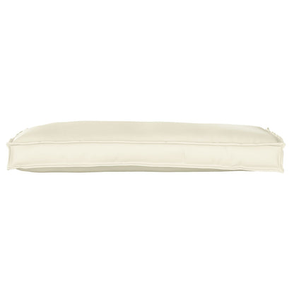 Pallet Kussen Voor Bank 100X40X8 Cm Oxford Stof Crème
