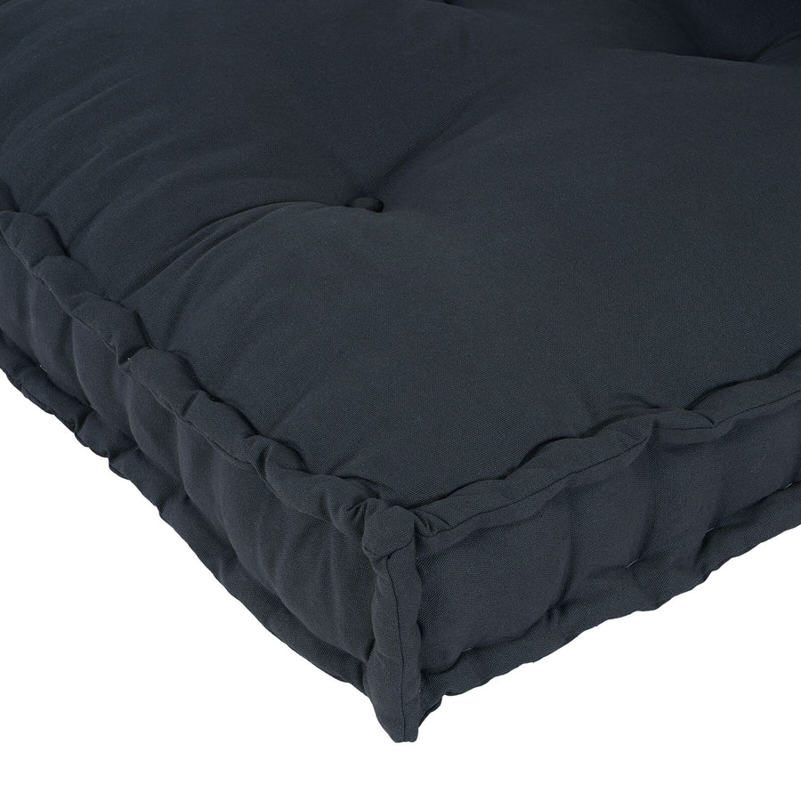 Pallet Sofa Kussen Met Rugleuning - Tafstof Anthraciet 2x kussen