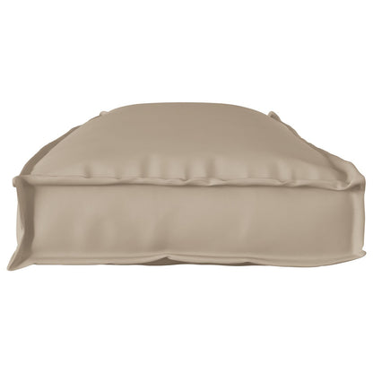 Pallet Kussen Voor Bank 110X40X8 Cm Oxford Stof Taupe