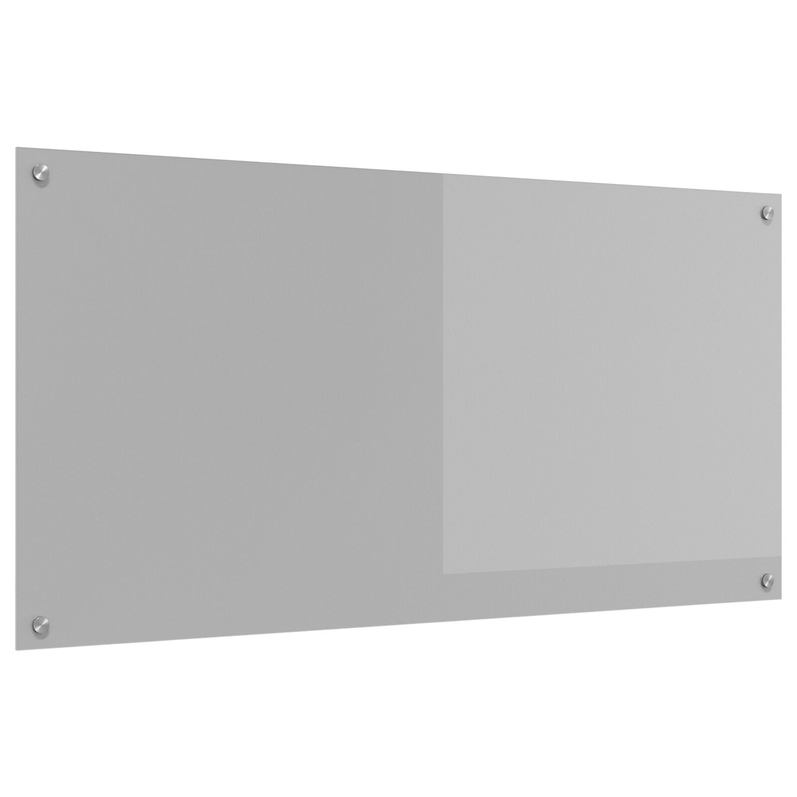 Keuken Achterwand 120X60X0,6 Cm Gehard Glas Lichtgrijs 120 x 60 cm
