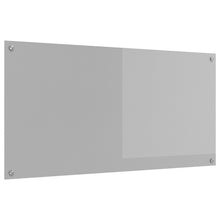 Keuken Achterwand 120X60X0,6 Cm Gehard Glas Lichtgrijs 120 x 60 cm