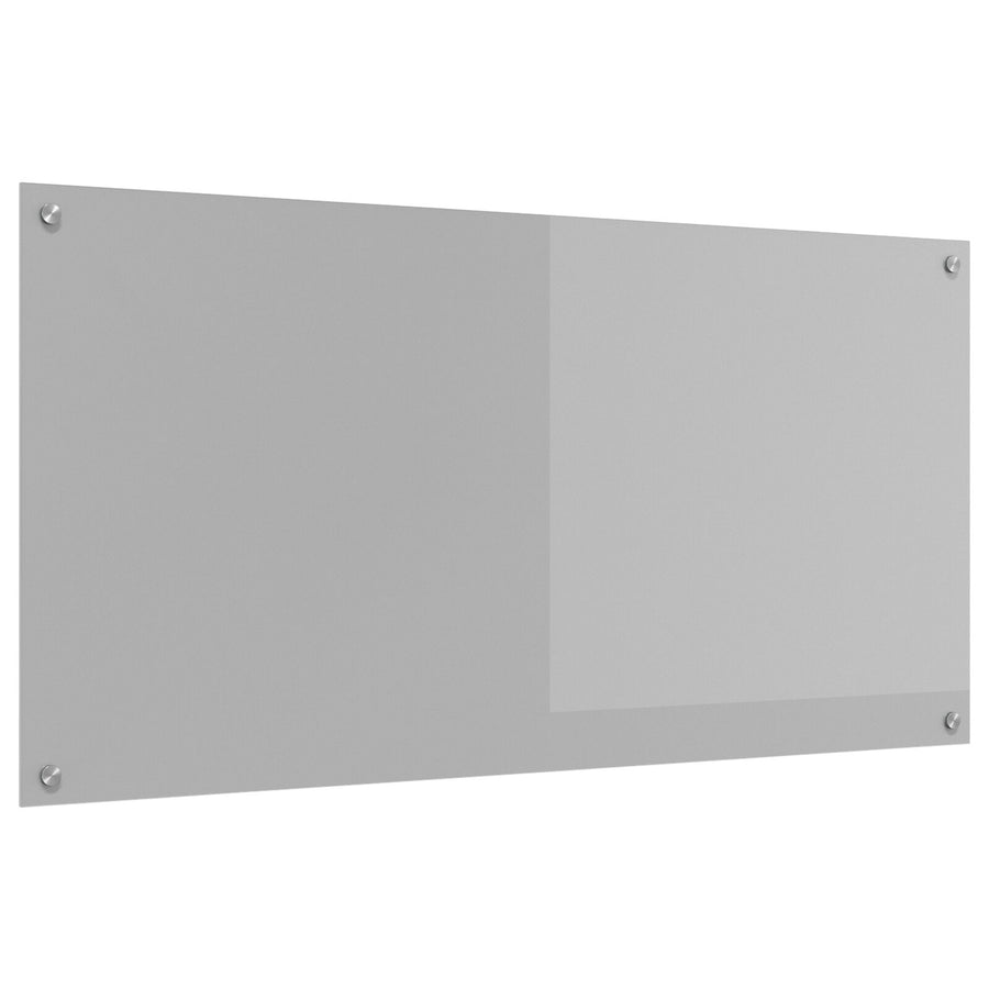 Keuken Achterwand 120X60X0,6 Cm Gehard Glas Lichtgrijs 120 x 60 cm