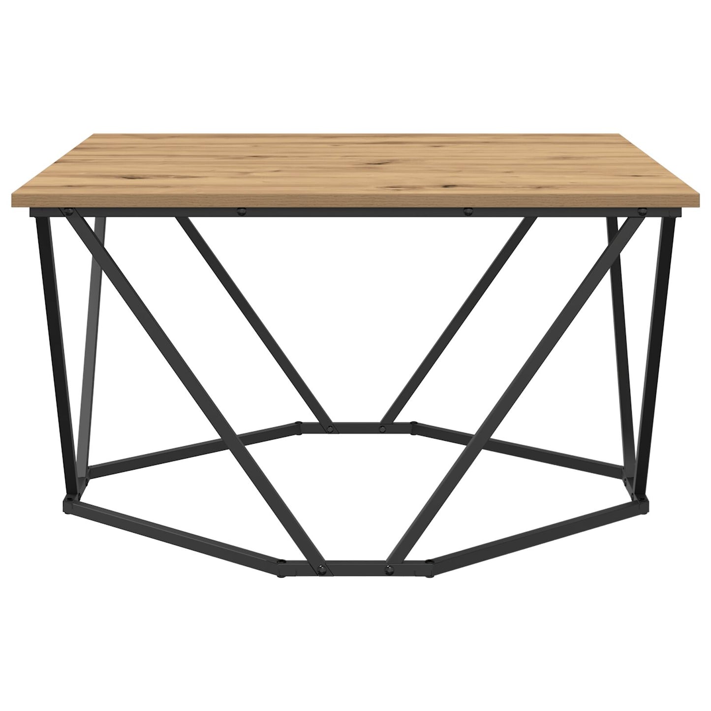 Salontafel 80X80X45 Cm Geengineerd Hout Artisan eiken
