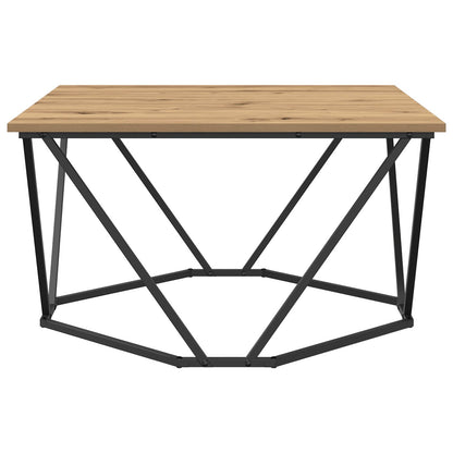 Salontafel 80X80X45 Cm Geengineerd Hout Artisan eiken