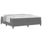 Boxspringbed 200x200 cm lichtgrijs