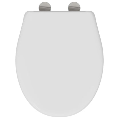 Familie Toiletbril Met Kindertoiletbril Snelle Release Duroplast Wit