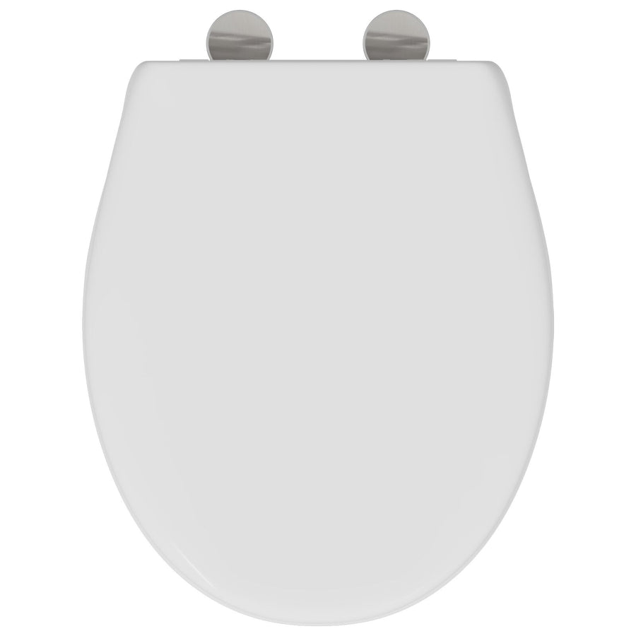 Familie Toiletbril Met Kindertoiletbril Snelle Release Duroplast Wit