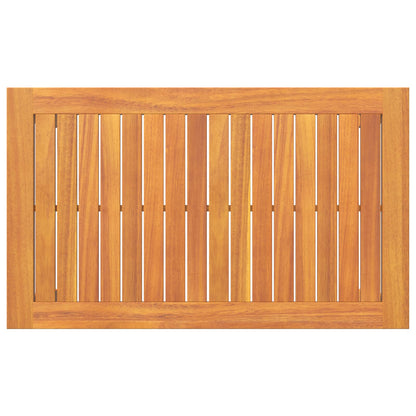 75X40X38 Cm Massief Acaciahout zonder kussen Salontafel