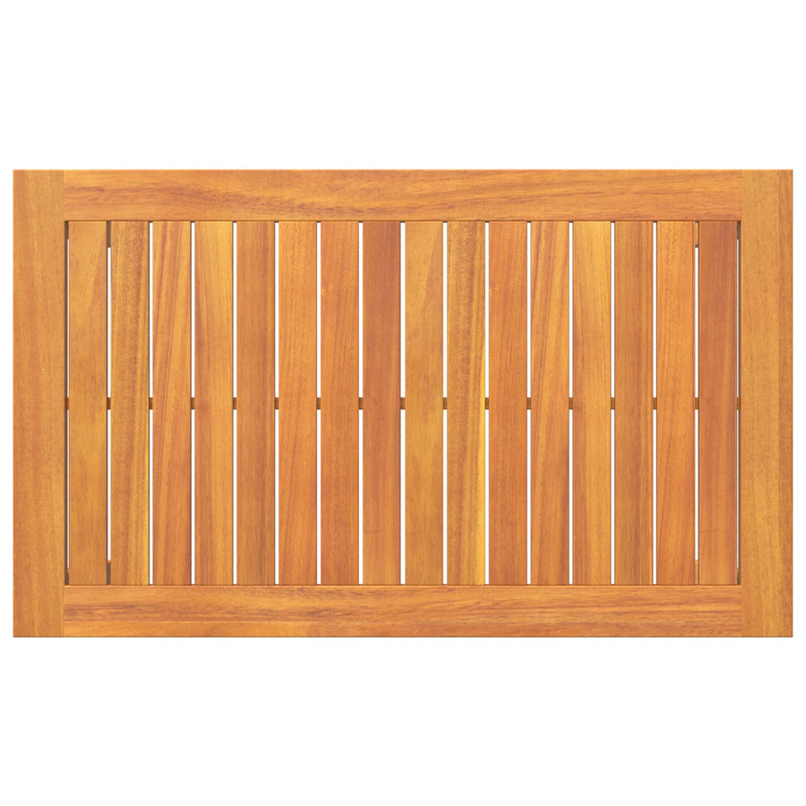 75X40X38 Cm Massief Acaciahout zonder kussen Salontafel
