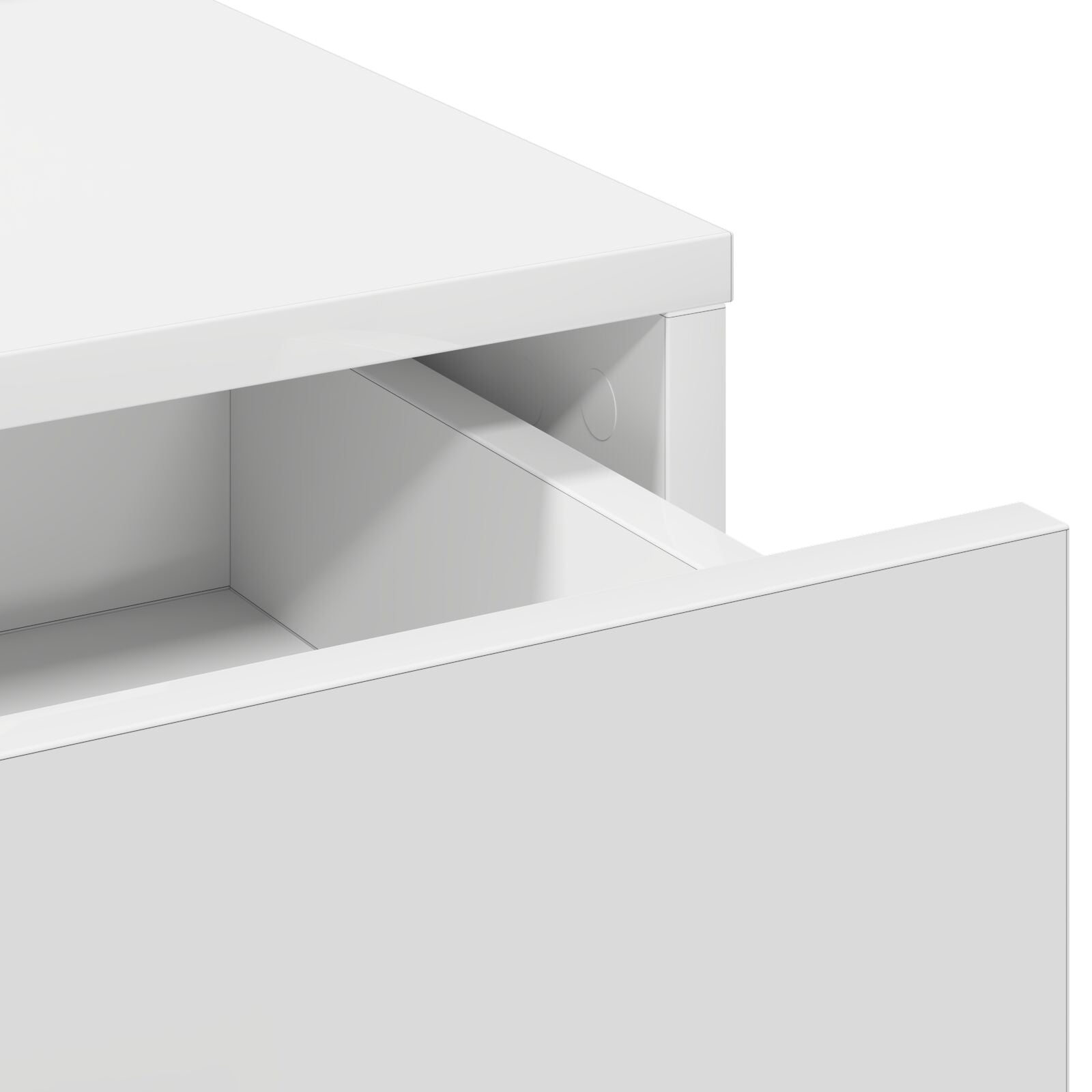 Make-Uptafel Met Led-Lampjes 50 x 41 x 135 cm Wit
