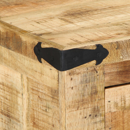 Schoenbank 110X35X50 Cm Massief Mangohout