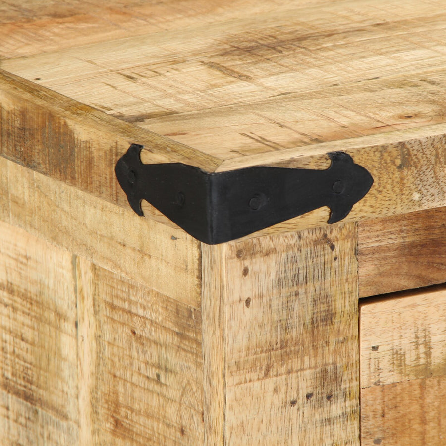 Schoenbank 110X35X50 Cm Massief Mangohout