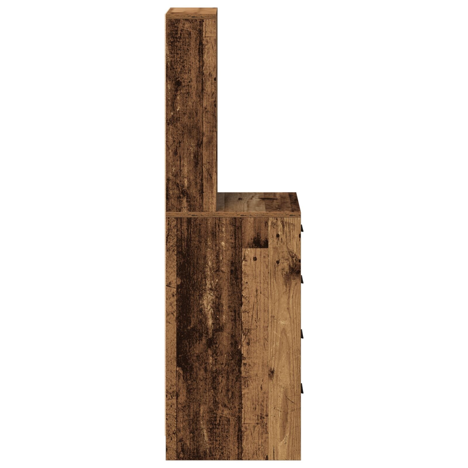 Hoge Kast Oud Hout 40X41X135 Cm Engineered Hout Oude hout