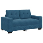 | Loveseat | with cushion Blue Velvet