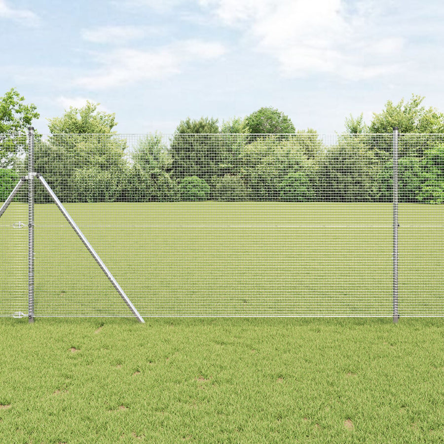 Gegalvaniseerd Draadhek Met 13 Posten 1.4X25 M Gegalvaniseerd Staal Gegalvaniseerd Staal