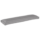 Pallet Cushion Set 2 pcs Grey 150 x 40 x 8 cm Oxford Fabric