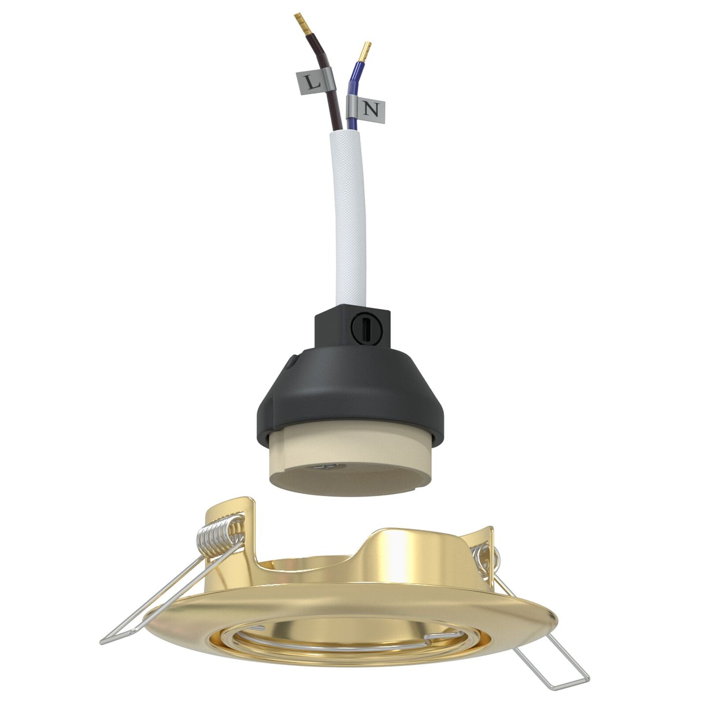 Lampen Set Van 12 Metaal, Kunststof 9 Cm Lichtgewicht Goud