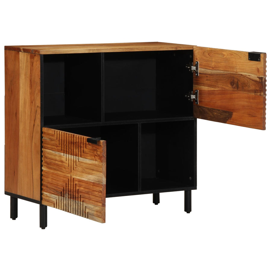 Dressoir 80X33X75 Cm Massief acaciahout