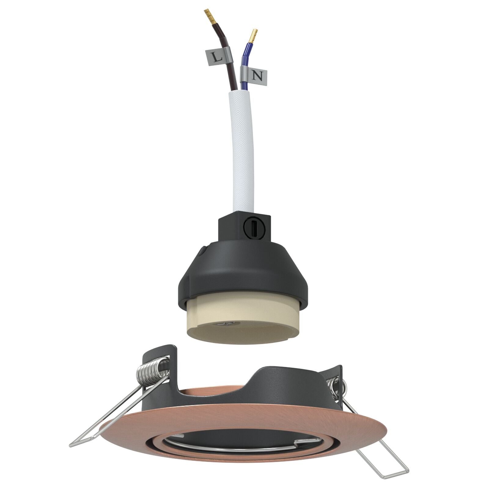 Lampen En Plastic Klein Inbouwverlichting Rond 12 Koper