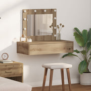 Ceiling table with drawer Brown 83 x 40 x 70 cm Engineered wood