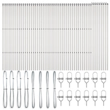Hekpalen 52 Stuks Ø32 Mm Gegalvaniseerd Staal 170 cm 52x paal