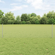 Hekpalen 5 St U-Vorm 60 Cm Gegalvaniseerd Staal,  Zeshoekig Hek 0.5X10 M Gegalvaniseerd Staal