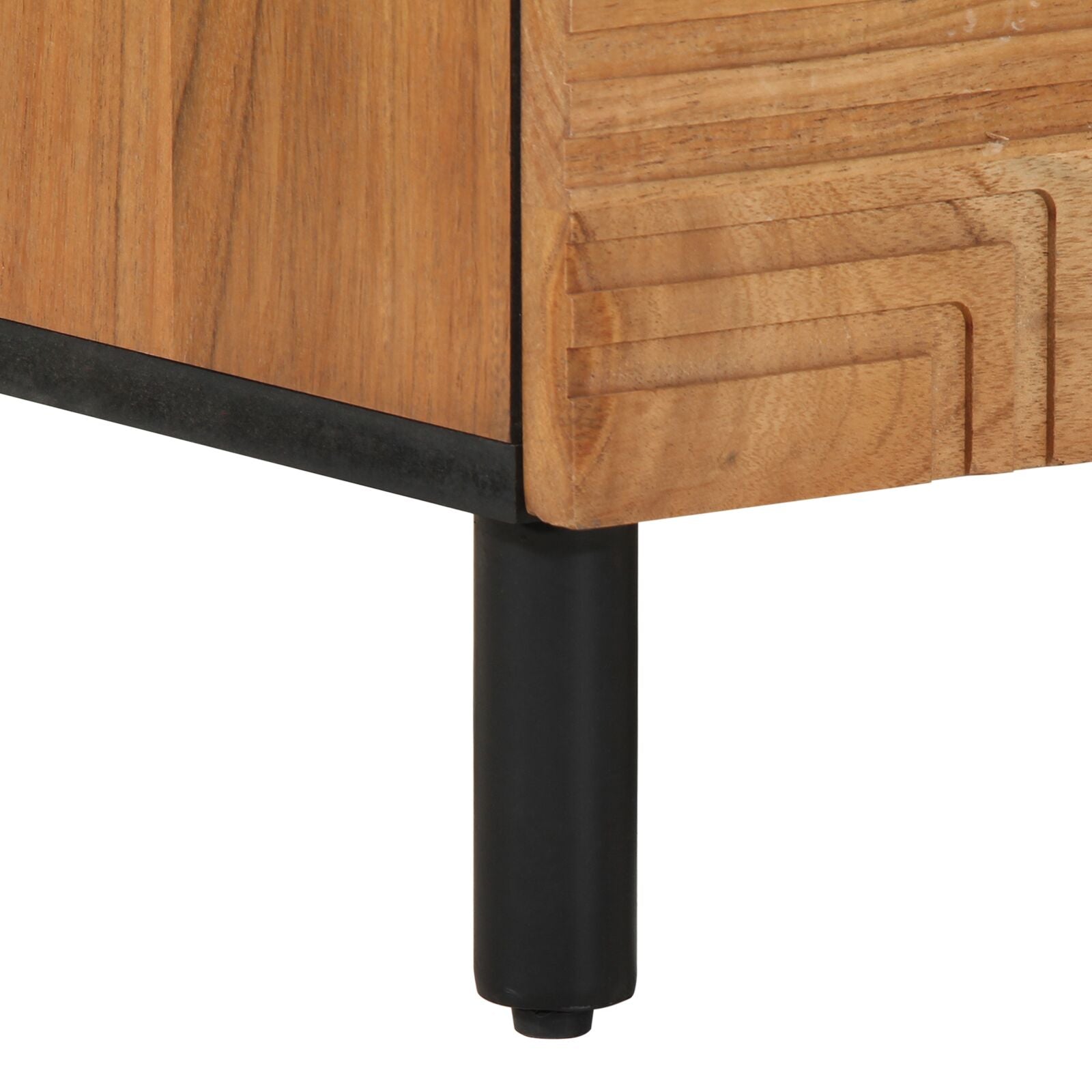 Tv-Kast 80X33,5X46 Cm Massief acaciahout